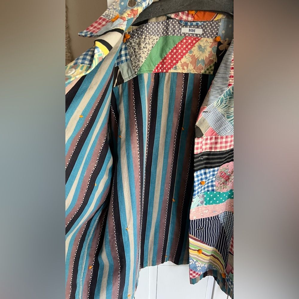 Patchwork Multicolor Women's Jacket - Picture 4 of 6